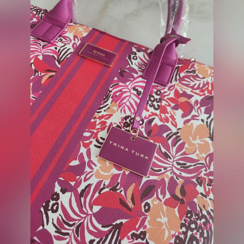 Trina Turk Floral Tote Bag - Picture 8 of 8